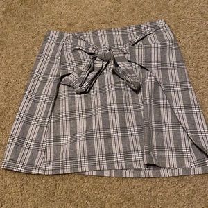 Plaid Mini Skirt